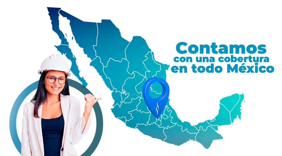 Cobertura nacional reinheit air en todo mexico